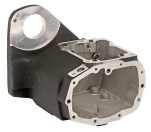 Cárter de caja de cambios heavy duty metálico para transmisión de moto