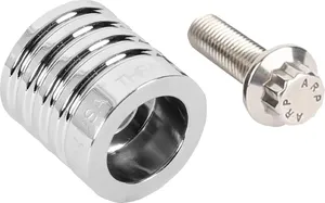 Puntera de pedal de cambio TSC Shorty negra para motocicleta