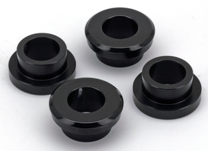 TORRETAS DE CABLEADO ESCONDIDO NAUS DE REBUFFINI - Kit reductores de manillar anodizado en negro — B-stock