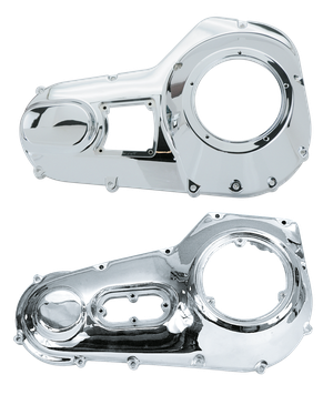 Tapa de cubierta primaria cromada para Harley-Davidson modelos 1989-2006
