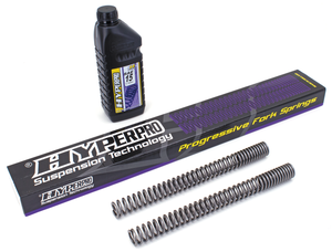 Muelles de suspensión delanteros Link System Hyperpro para motocicleta