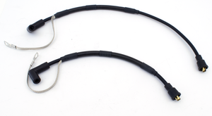 Conjunto de cables de bujía Nology Hot Wires negros