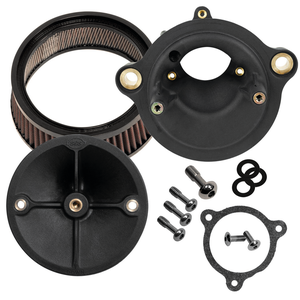 Kit de filtro de aire Stealth original S&S para motocicleta