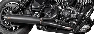 Sistema de escapes V-Performance 2 en 1 instalado en Indian Chief