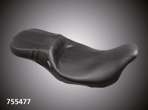 Asiento Le Pera Outcast 2-up negro para Harley-Davidson Touring