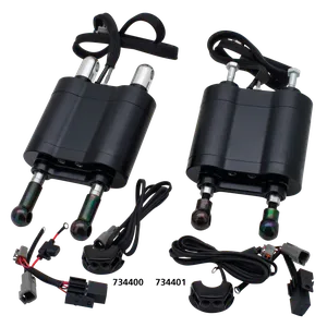 Kit de suspensión de aire simplificada para motocicleta Harley-Davidson