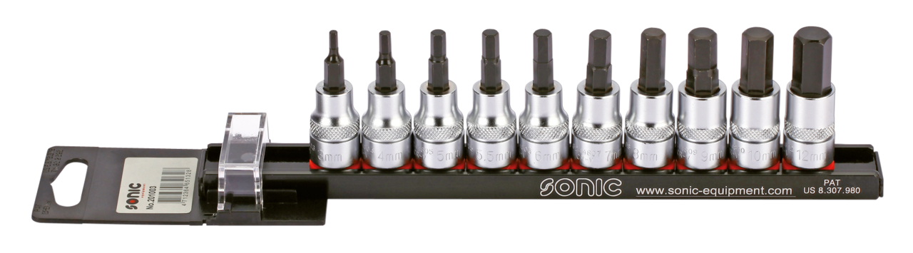 Conjunto de enchufes eléctricos y piezas de repuesto marca Sonic Equipment