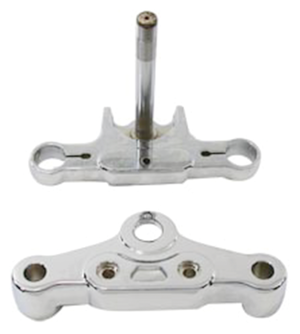 Kit de tijas inferiores estilo stock para horquillas de 41 mm