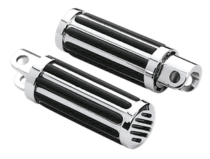 Reposapiés Speedline de diámetro grande con acople hembra para motocicleta custom