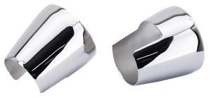 Par de silenciosos slip-on de 4 pulgadas para Indian PowerPlus y Thunderstroke