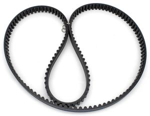 Par de correas de transmisión negras para motocicleta Harley-Davidson