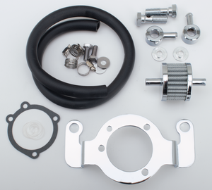 Soporte metálico para filtro de aire y carburador de motocicleta
