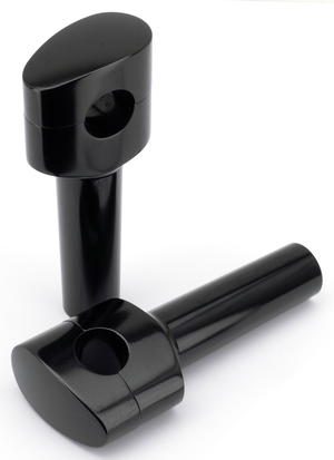 Par de torretas Fusion con cabeza oval cónica para horquilla