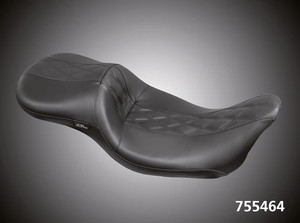 Asiento Le Pera Maverick Long Legs negro para motocicleta Harley Touring