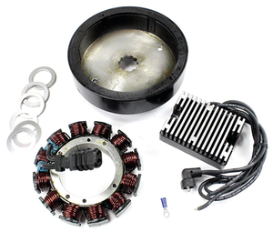 Conjunto de alternador de alta potencia Spyke para motocicletas
