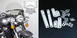 Pantalla chopped heavy duty National Cycle para motocicleta