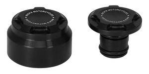 Tapones de eje y tornillo Rick's Motorsport Electrics para motocicleta