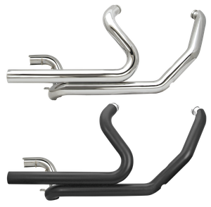 Par de colectores de escape Power Tune S&S para Harley-Davidson Touring
