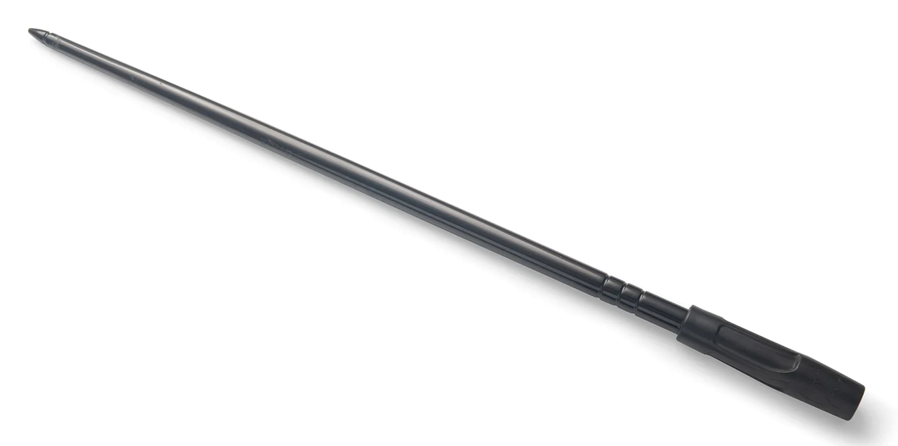 Par de antenas flexibles Ciro negras de alto calibre para moto