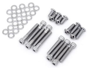 Kit de tornillos para tapa primaria, derby e inspección de motor Harley-Davidson
