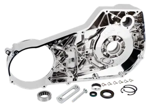 Tapa primaria interna cromada para motocicleta Harley-Davidson Softail