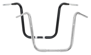 Manillar ape hanger Burly de 1 1/4 pulgadas acabado negro