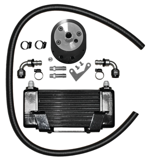Radiador de aceite JAGG de 10 filas para motocicleta Harley-Davidson