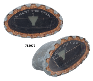 Luz trasera militar Samwel Blackout para Harley-Davidson WLA