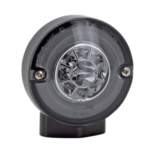 Par de intermitentes LED con anillo halo multi-función para moto