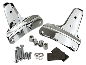 Respaldos shorty traseros para motocicleta estilo custom