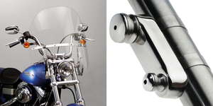 Parabrisas desmontable rápido National Cycle Switchblade 2-Up