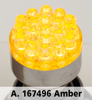Bombillas LED con diodos visibles estilo Designer para motocicleta