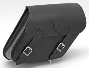 Alforja Texas Leather para motocicleta Harley-Davidson Dyna