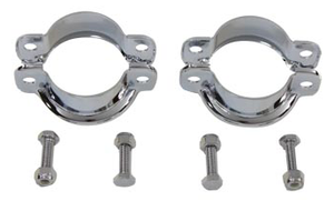 Conjunto de abrazaderas metálicas de recambio para motocicleta