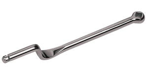 Palanca de embrague MouseTrap negra para motocicleta Harley-Davidson