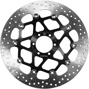 Disco de freno flotante Serie Oro Prime Line en acabado metálico