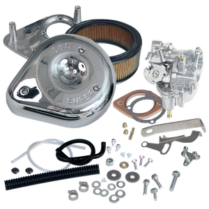 Kits de carburador Super-E y Super-G de la marca S&S para motocicletas