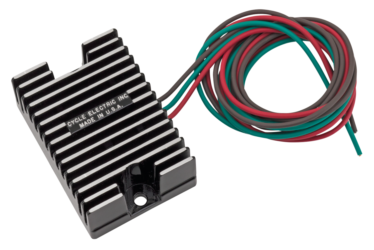 Regulador y rectificador eléctrico para aplicaciones especiales de motocicleta