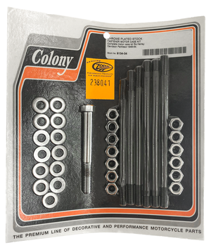 Kit de tornillos metálicos para tapa de cárter de motor de motocicleta