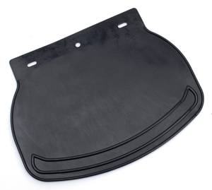 Aletas guardabarros universales negras para motocicleta