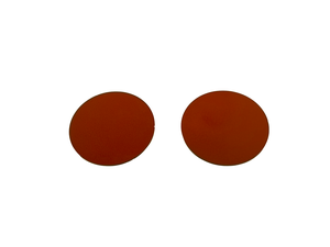 PILOTOS BEACON BULLET CROMADOS DE 2 1/4" CON DIODOS LED - Repuestos, Lentes rojas, pareja — B-stock