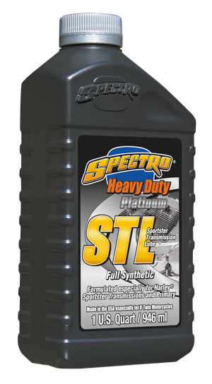 Envase de lubricante Spectro Platinum para primaria y transmisión de Harley Sportster