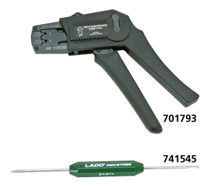 Herramienta metálica de extracción para conectores eléctricos serie Deutsch DT