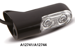 Par de intermitentes bolt on con diodos LED marca Arlen Ness