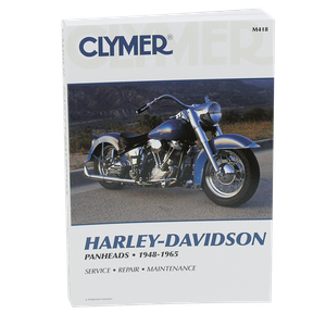 Manual de reparación Clymer para motocicletas Harley-Davidson, Indian y Victory