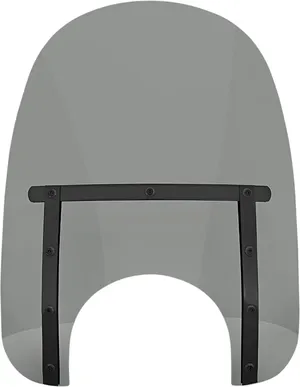 Parabrisas Memphis Slim transparente para motocicleta Harley-Davidson