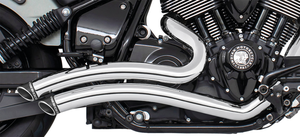 Escape Freedom Performance Sharp Curve Radius montado en Indian Thunderstroke