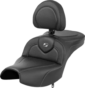 Asiento Roadsofa Standard Reach negro para motocicleta Harley-Davidson Touring
