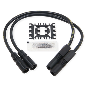 Cables de bujía Accel 8.0 S/S con núcleo ferro-espiral instalados en motor