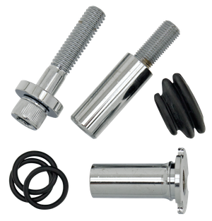 Kit de guías de montaje para pinza de freno delantero de motocicleta